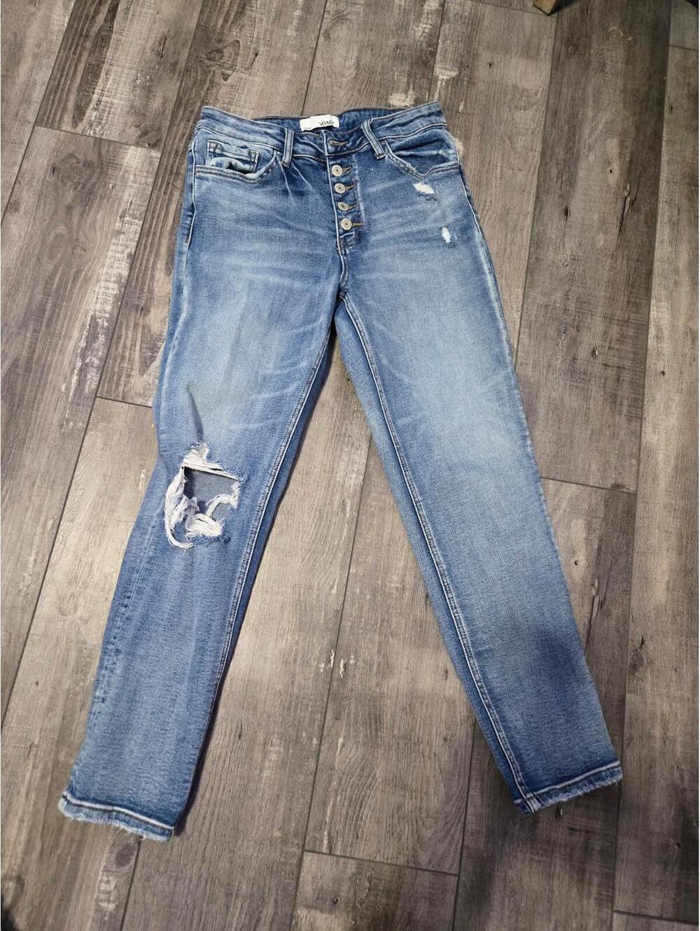EUC VERVET By Flying Monkey Daisy Boyfriend Fit Jeans Size 27